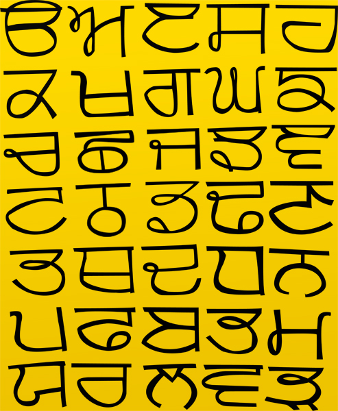 Purposed Font Glyphs